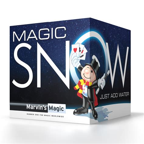 Magical Snow Playtime with Marvin's Magic Snow